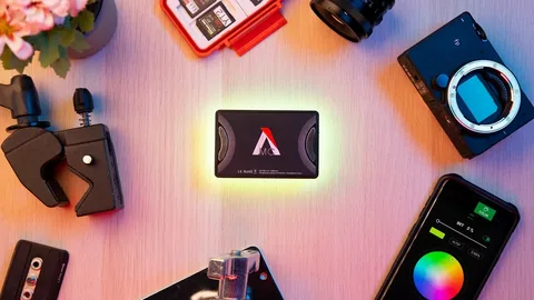 Aputure MC RGBWW Mini - Lampu pocket RGB full color